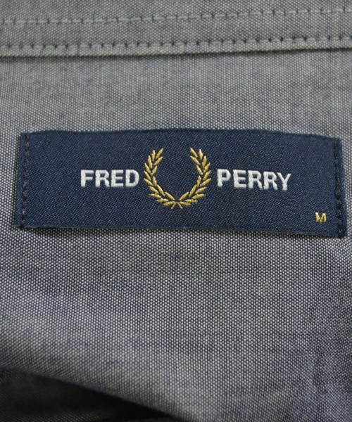 FRED PERRY（フレッドペリー）カジュアルシャツ 青 サイズ:M メンズ/2200707673042