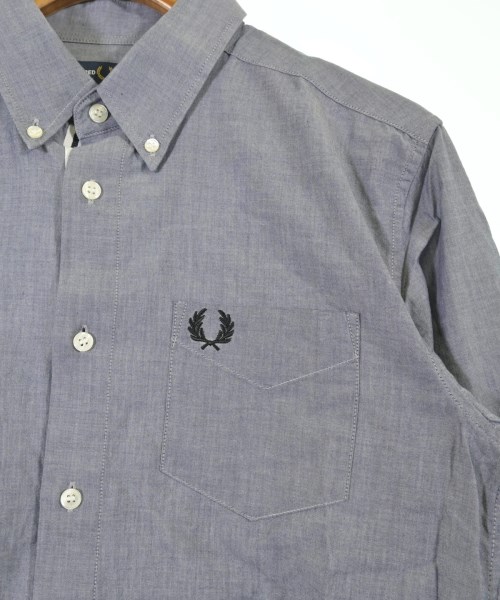 FRED PERRY（フレッドペリー）カジュアルシャツ 青 サイズ:M メンズ/2200707673042