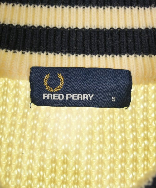 FRED PERRY（フレッドペリー）ニット・セーター 白 サイズ:S メンズ/2200707856032