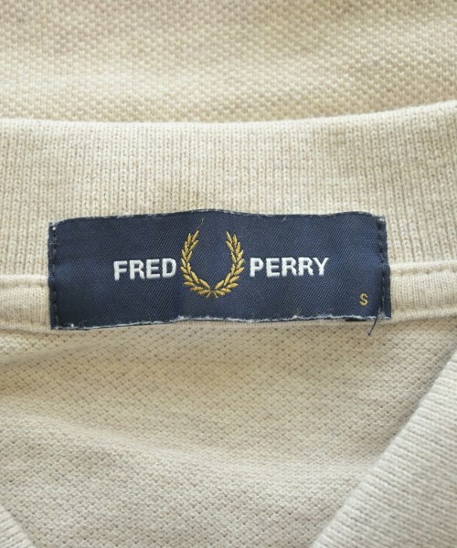 FRED PERRY（フレッドペリー）ポロシャツ ベージュ サイズ:S メンズ/2200663737093