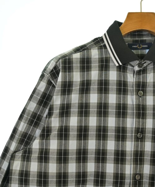 FRED PERRY（フレッドペリー）カジュアルシャツ 黒 サイズ:M メンズ/2200664553029