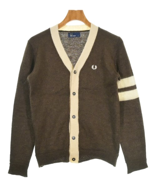 FRED PERRY(フレッドペリー)カーディガン 茶 サイズ:S/2200666233011