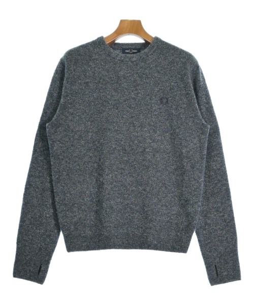 FRED PERRY(フレッドペリー)ニット・セーター グレー サイズ:M/2200668871099