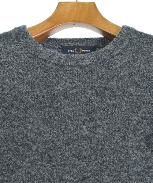 FRED PERRY（フレッドペリー）ニット・セーター グレー サイズ:M メンズ/2200668871099