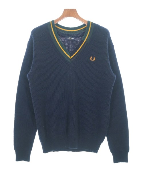 FRED PERRY(フレッドペリー)ニット・セーター 紺 サイズ:S/2200662776048