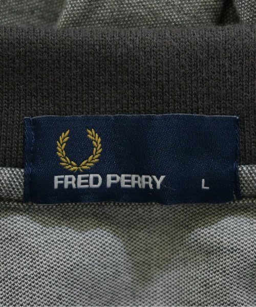 FRED PERRY（フレッドペリー）ポロシャツ グレー サイズ:L メンズ/2200671250058
