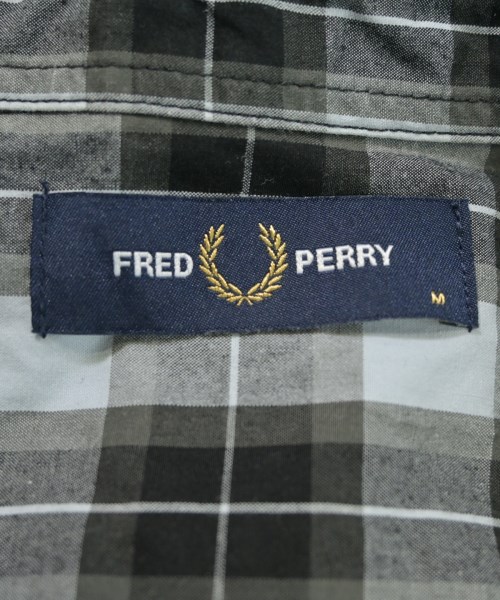FRED PERRY（フレッドペリー）カジュアルシャツ 黒 サイズ:M メンズ/2200731767038