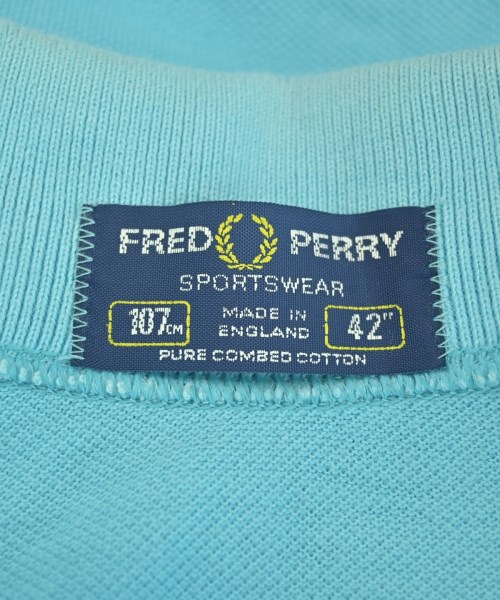 FRED PERRY（フレッドペリー）ポロシャツ 青 サイズ:42(L位) メンズ/2200733766039