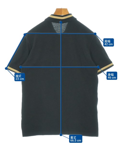 FRED PERRY（フレッドペリー）ポロシャツ 黒 サイズ:36(S位) メンズ/2200734329011