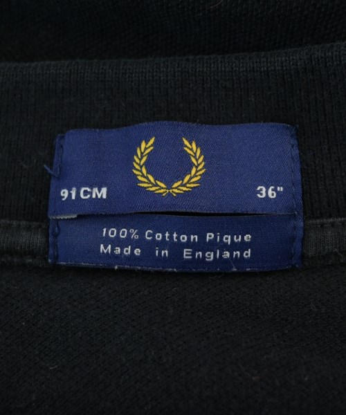 FRED PERRY（フレッドペリー）ポロシャツ 黒 サイズ:36(XS位) メンズ/2200734495037