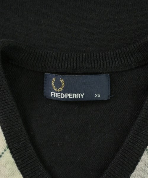 FRED PERRY（フレッドペリー）ニット・セーター 黒 サイズ:XS メンズ/2200735143043