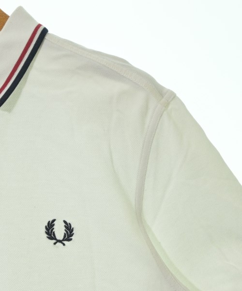FRED PERRY（フレッドペリー）ポロシャツ 白 サイズ:L メンズ/2200724874040