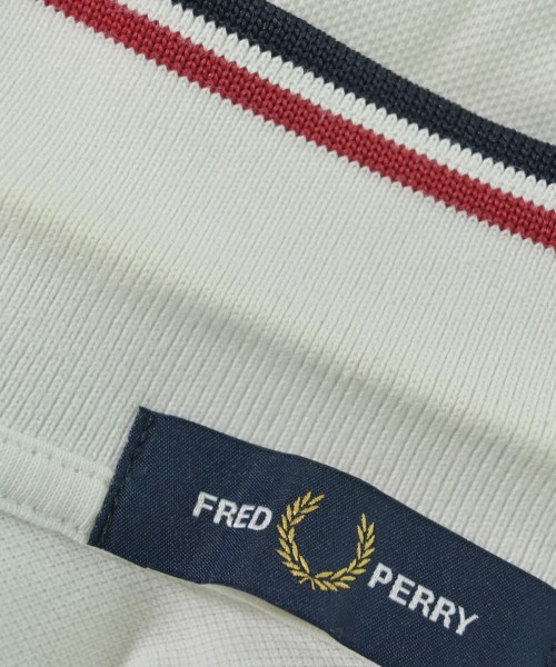 FRED PERRY（フレッドペリー）ポロシャツ 白 サイズ:L メンズ/2200724874040