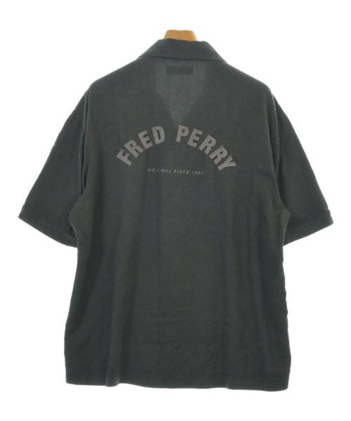 FRED PERRY（フレッドペリー）カジュアルシャツ 黒 サイズ:L メンズ/2200726256011
