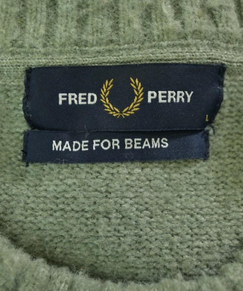 FRED PERRY（フレッドペリー）ニット・セーター 緑 サイズ:L メンズ/2200738019062