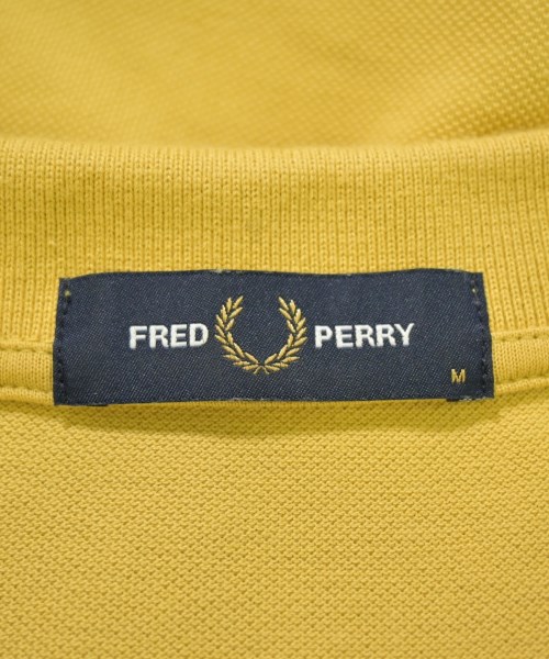 FRED PERRY（フレッドペリー）ポロシャツ 黄 サイズ:M メンズ/2200720186017