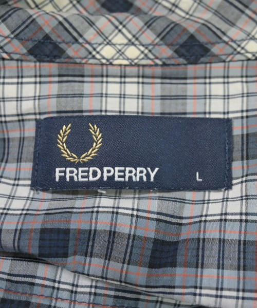 FRED PERRY（フレッドペリー）カジュアルシャツ グレー サイズ:L メンズ/2200717800025