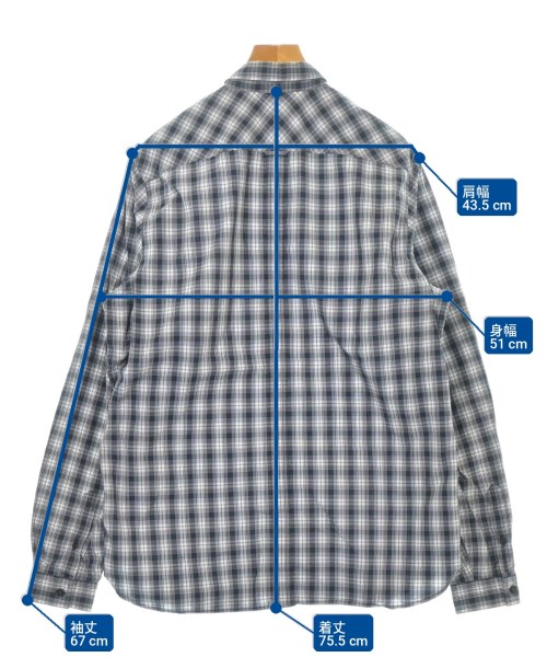 FRED PERRY（フレッドペリー）カジュアルシャツ グレー サイズ:L メンズ/2200717800025