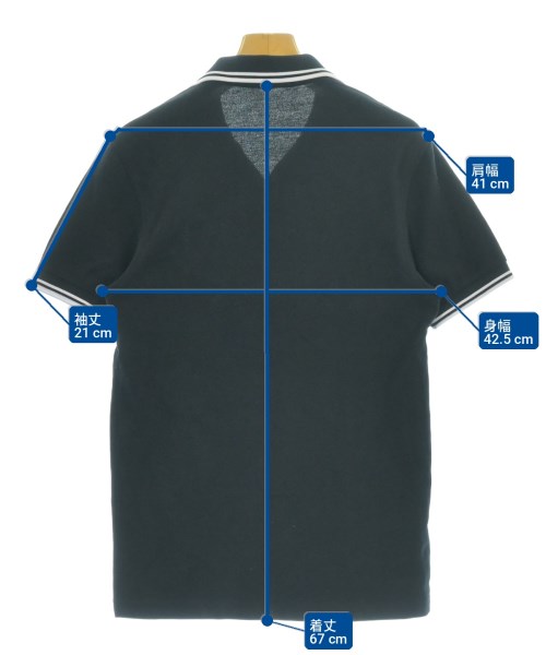 FRED PERRY（フレッドペリー）ポロシャツ 黒 サイズ:XS メンズ/2200720328011
