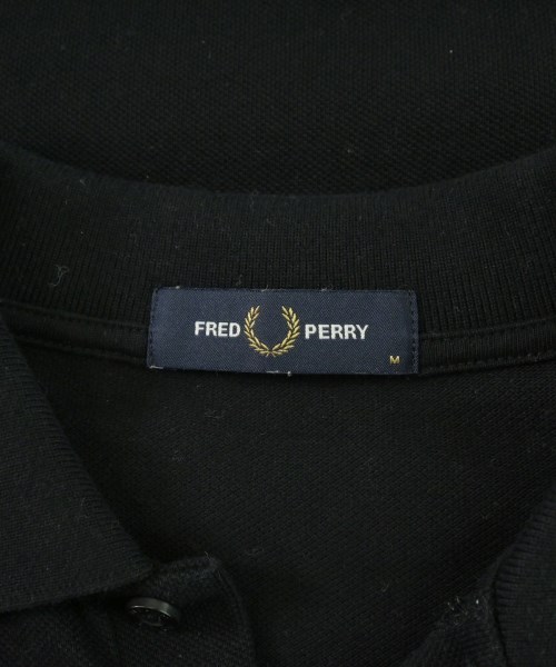 FRED PERRY（フレッドペリー）ポロシャツ 黒 サイズ:M メンズ/2200720880021