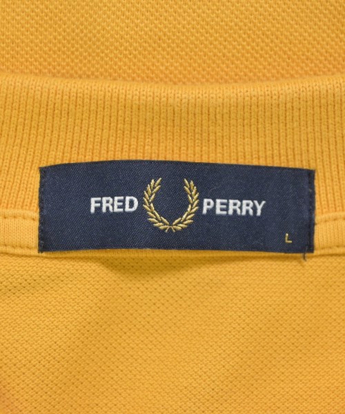 FRED PERRY（フレッドペリー）ポロシャツ 黄 サイズ:L メンズ/2200717156191