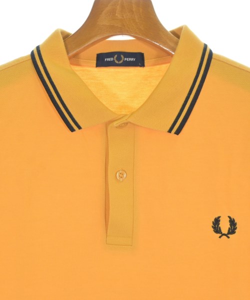 FRED PERRY（フレッドペリー）ポロシャツ 黄 サイズ:L メンズ/2200717156191