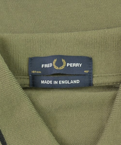 FRED PERRY（フレッドペリー）ポロシャツ カーキ サイズ:40(M位) メンズ/2200718674090