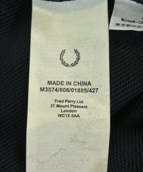 FRED PERRY（フレッドペリー）スウェット 紺 サイズ:XL メンズ/2200717867028