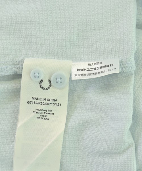 FRED PERRY（フレッドペリー）カジュアルシャツ 青 サイズ:38(S位) メンズ/2200722298077