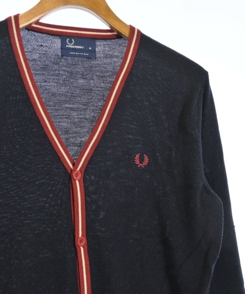 FRED PERRY（フレッドペリー）カーディガン 紺 サイズ:M メンズ/2200717567027