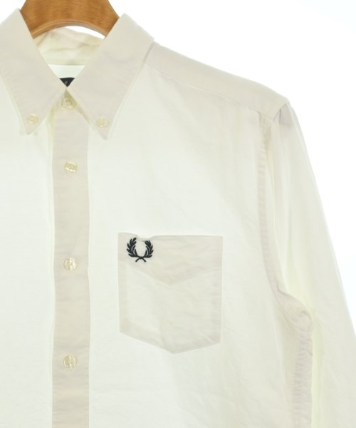 FRED PERRY（フレッドペリー）カジュアルシャツ 白 サイズ:S メンズ/2200724171026