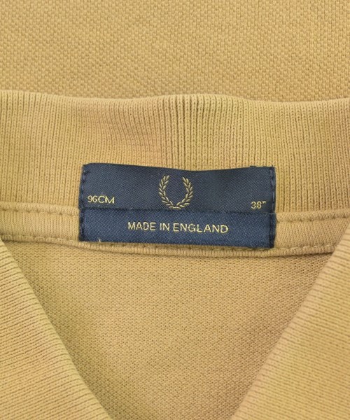 FRED PERRY（フレッドペリー）ポロシャツ ベージュ サイズ:38(M位) メンズ/2200724368051