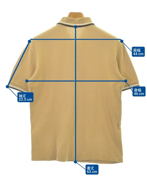 FRED PERRY（フレッドペリー）ポロシャツ ベージュ サイズ:38(M位) メンズ/2200724368051