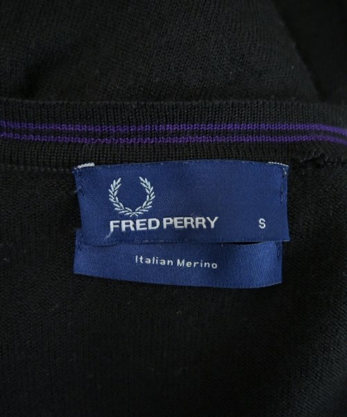 FRED PERRY（フレッドペリー）カーディガン 黒 サイズ:S メンズ/2200725844110