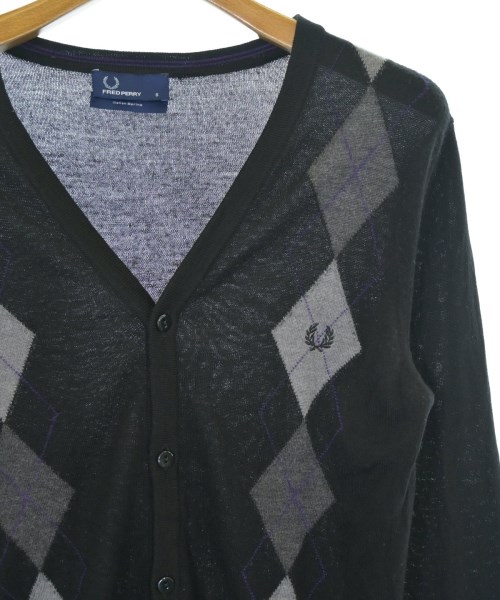 FRED PERRY（フレッドペリー）カーディガン 黒 サイズ:S メンズ/2200725844110