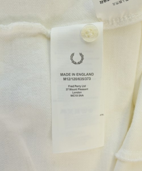 FRED PERRY（フレッドペリー）ポロシャツ 白 サイズ:42(XS位) メンズ/2200726800061