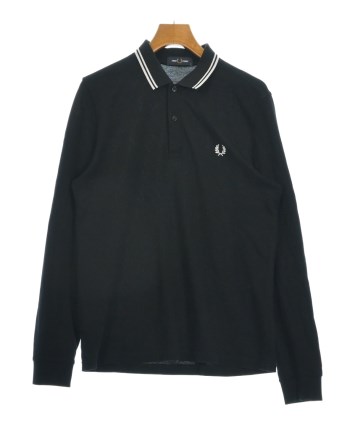 FRED PERRY（フレッドペリー）ポロシャツ 黒 サイズ:M メンズ