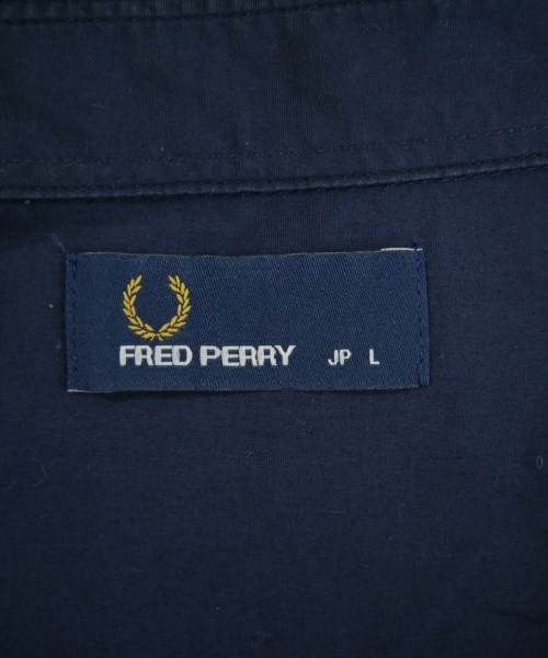 FRED PERRY（フレッドペリー）カジュアルシャツ 紺 サイズ:L メンズ/2200722237069