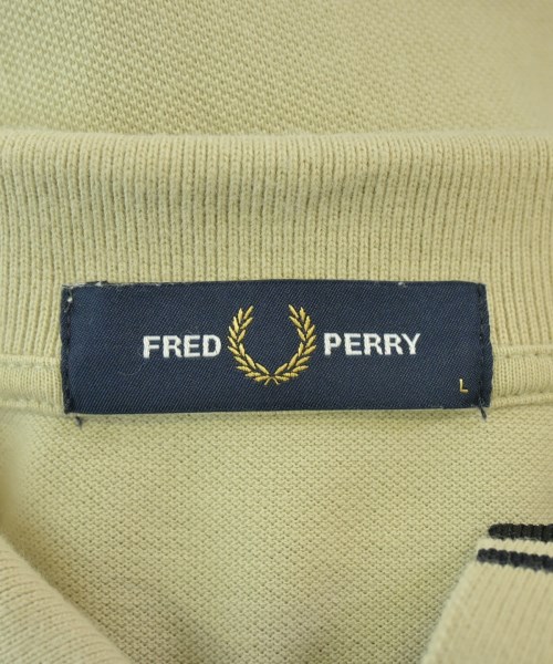 FRED PERRY（フレッドペリー）ポロシャツ ベージュ サイズ:L メンズ/2200727927040
