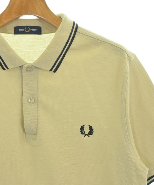 FRED PERRY（フレッドペリー）ポロシャツ ベージュ サイズ:L メンズ/2200727927040