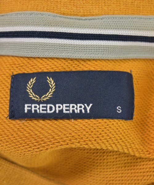 FRED PERRY（フレッドペリー）スウェット 黄 サイズ:S メンズ/2200683983029