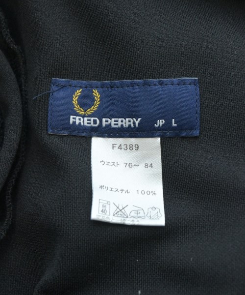 FRED PERRY（フレッドペリー）スラックス 黒 サイズ:L メンズ/2200677042138