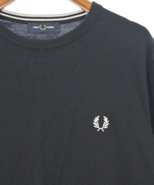 FRED PERRY（フレッドペリー）ニット・セーター 黒 サイズ:L メンズ/2200685140147