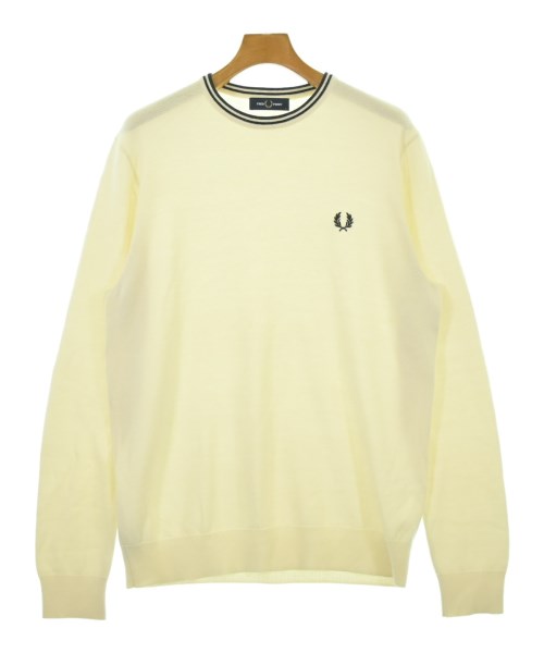 FRED PERRY(フレッドペリー)ニット・セーター 白 サイズ:L/2200685140154