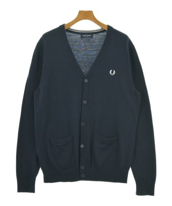 Fred Perry カーディガン　ネイビー FRED PERRY（フレッドペリー）カーディガン 紺 サイズ:L メンズ
