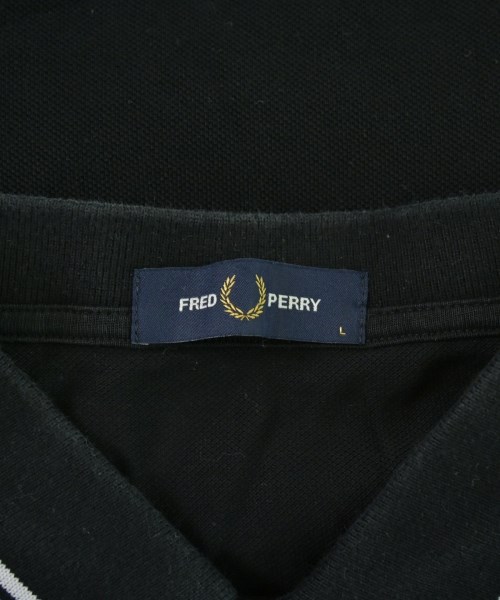 FRED PERRY（フレッドペリー）Tシャツ・カットソー 黒 サイズ:L メンズ/2200685140178