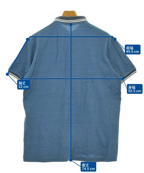 FRED PERRY（フレッドペリー）Tシャツ・カットソー 青 サイズ:XL メンズ/2200685140185