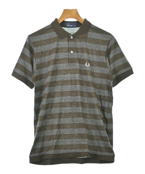 FRED PERRY(フレッドペリー)ポロシャツ グレー サイズ:L/2200679141075