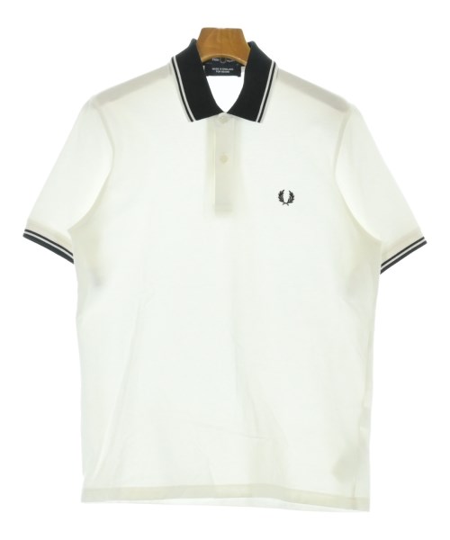 FRED PERRY(フレッドペリー)ポロシャツ 白 サイズ:42(XS位)/2200685654026