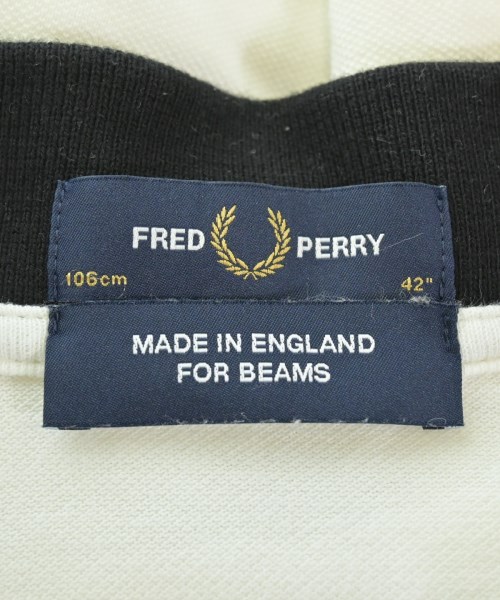 FRED PERRY（フレッドペリー）ポロシャツ 白 サイズ:42(XS位) メンズ/2200685654026